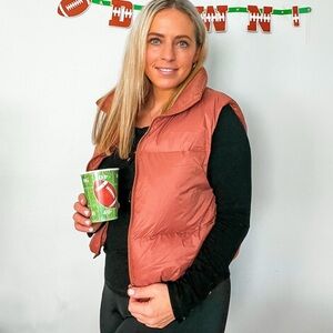 Orolay Copper Puffer Vest